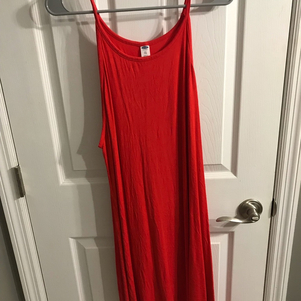 Red Old Navy Dress